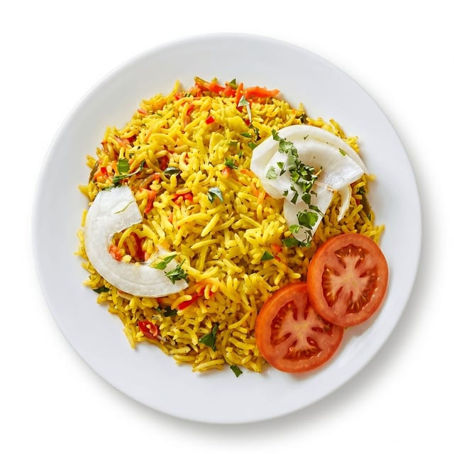 Vegetable Biryani.