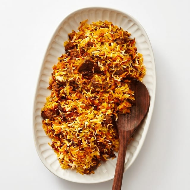 Lamb Biryani.