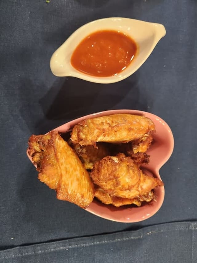 Grilled Chicken Wings.